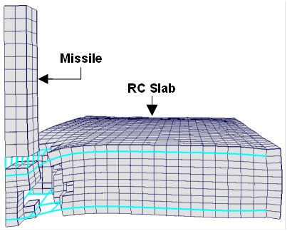 Hard missile impact analysis in VecTor3
